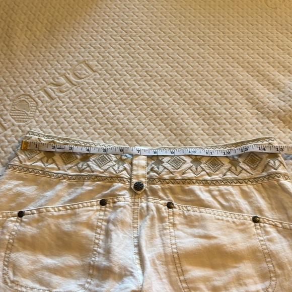 Athleta white linen pants. Size 2P. NWT - Picture 7 of 9